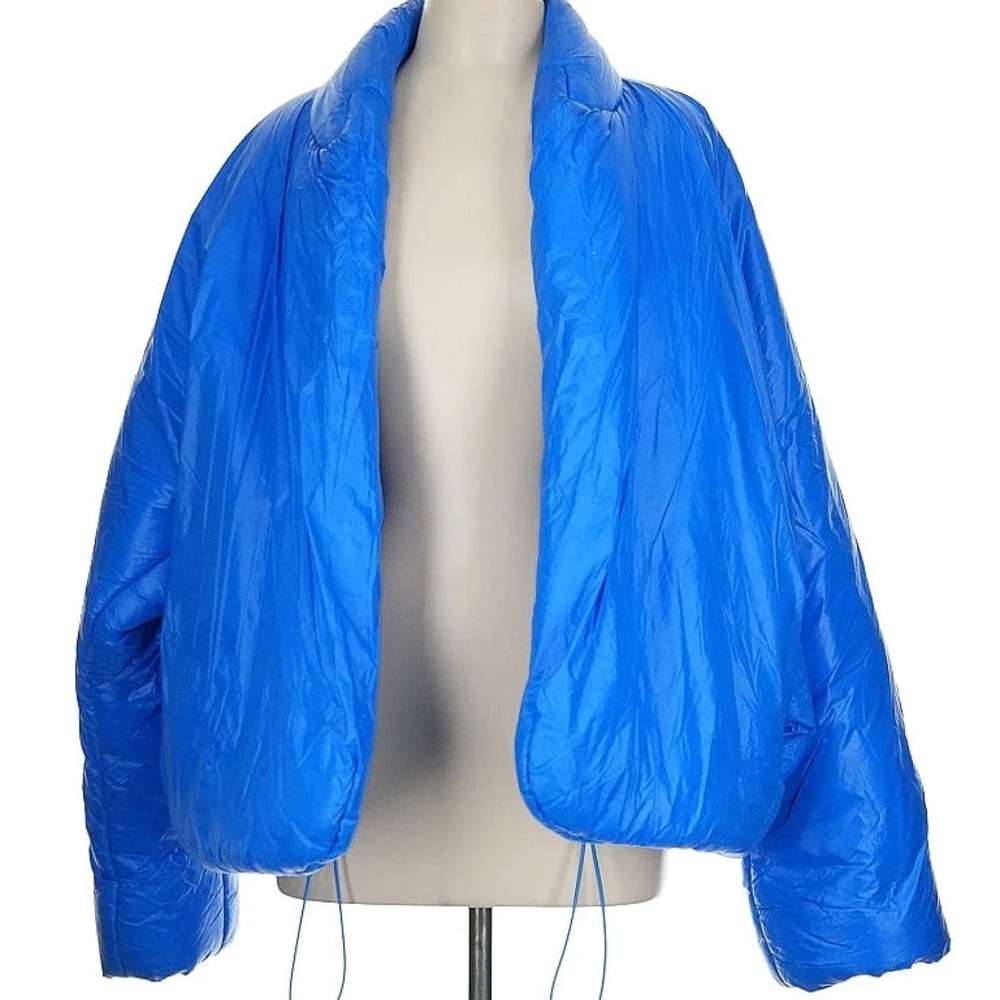 Yeezy x Gap collab Blue Mens Puffer Jacket